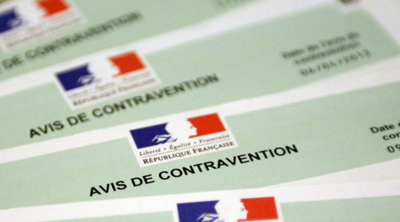 avis de contravention
